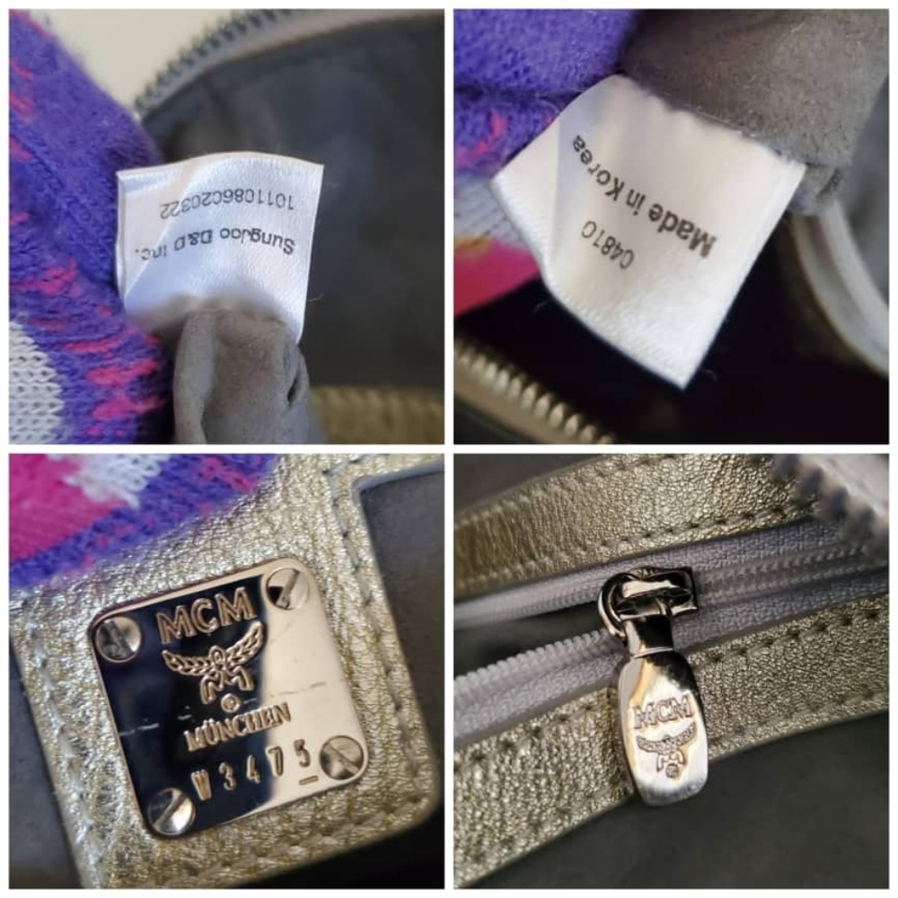 MCM LION Princess BOSTON Bag & Wallet - Picture 3 of 13